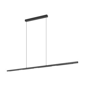 M9118  Meca Linear Pendant, 35W LED, 3000K, 2850lm, Black